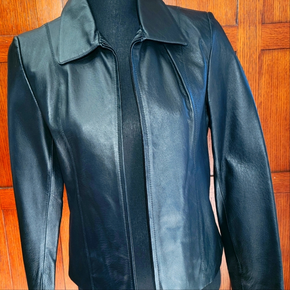 Adler leather jacket